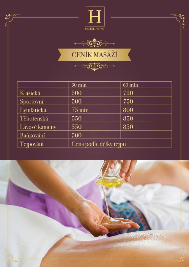 Romanticky Wellness Suite Hotel Heinz 도브리스 외부 사진